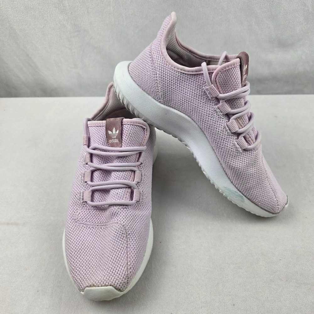 Adidas Tubular Shadow Pink Minimalist Design Sneakers Mens Size 6